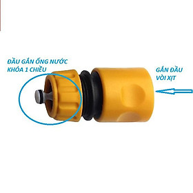 Mua NỐI ỐNG NƯỚC GẮN ĐẦU VÒI XỊT KHÓA NƯỚC 1 CHIỀU - 510
