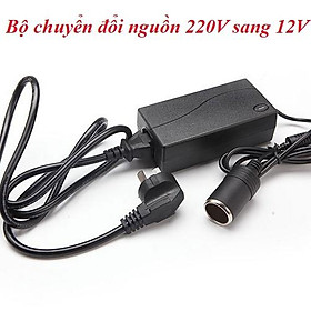 Bộ chuyển đổi nguồn điện 220V sang tẩu 12V cao cấp