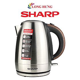 Bình đun siêu tốc Sharp 1.7 lít EKJ-17EVSD-WD - Hàng chính hãng