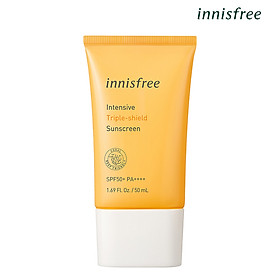 Kem chống nắng lâu trôi làm sáng da innisfree Intensive Triple Care Sunscreen SPF50+ PA++++ 50ml - 131172646
