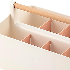 Stationery Storage Box  Storage Box for Desktop School Bathroom Supplies
