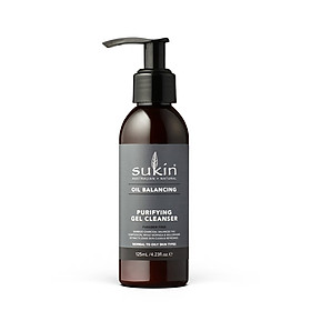 Sữa rửa mặt cân bằng dầu Sukin Oil Balancing Purifying Gel Cleanser 125ml