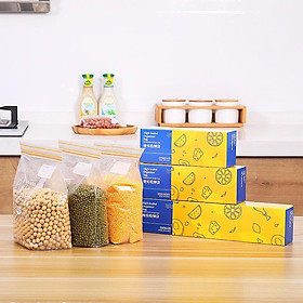 Mua Túi Zip Đựng Thực Phẩm Có 2 Khóa Set 30 Túi  Túi Khóa Zip Đựng Thực Phẩm 2 Lớp Khóa