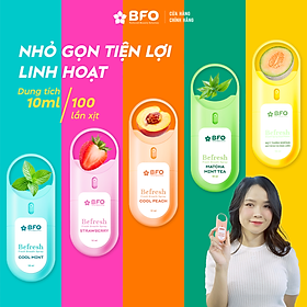 Xịt Thơm Miệng Befresh Cho Hơi Thở Thơm Mát Chỉ Trong 3 Giây Dung Tích 10ml