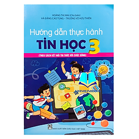 Ảnh bìa Sách - hướng dẫn thực hành tin học 3