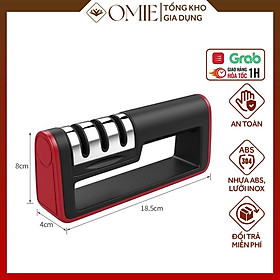 Mua Dụng cụ mài dao kéo OMIE đồ mài dao  đá mài dao nhật 3 Cấp độ có thể thay thế đá mài dao