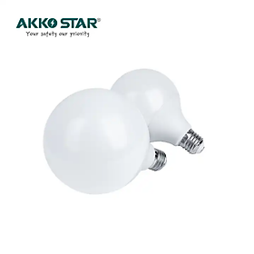 BÓNG ĐÈN LED TRÒN SÁNG TRẮNG 15W AKKO STAR 58611- HÀNG CHÍNH HÃNG