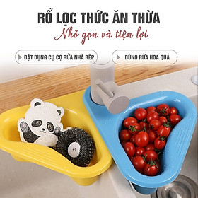 Khay lọc rác bồn rửa chén có móc treo kiểu THIÊN NGA mới nhất - giao màu ngẫu nhiên