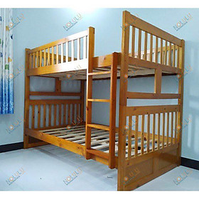 Mua Giường Tầng Unit (1m2) Gỗ Tông Tự Nhiên Có Hộc Kéo- (VÀNG)