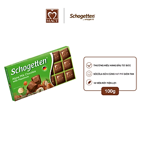 Sôcôla Thanh 13 Vị Schogetten - Hạt Dẻ - 100g