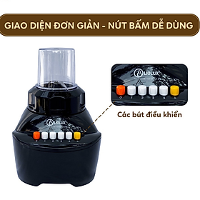 Mua Máy xay sinh tố 2 cối Liolux LIO-703 Dung tích 1.5L  công suất 350W  khóa an toàn  4 chế độ xay - Hàng chính hãng