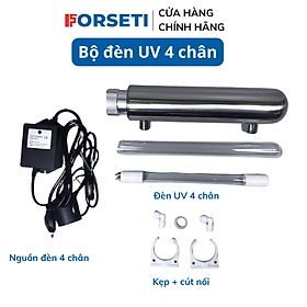 Mua Bộ đèn UV  6W 4 chân giúp triệt trùng máy lọc nước - Hàng nhập khẩu