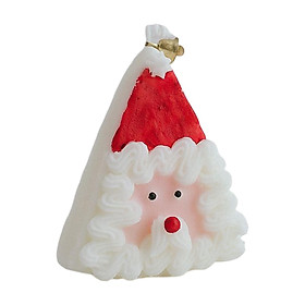 Santa Claus Scented Candles Tealight Candles for Decoration Office Gift