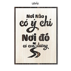 Tranh treo tường cầu thang LEVU LV027 