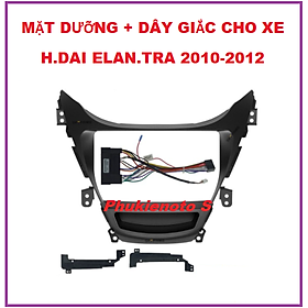 MẶT DƯỠNG cho xe H.DAI Elan.tra kèm dây giắc theo xe , khung dưỡng lắp màn 9inch cho xe ELAN.TRA đời 2010-2012