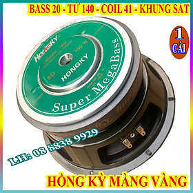 CỦ BASS 20 HỒNG KÌ VÀNG TỪ 140 COIL 41 CAO CẤP HÀNG CHÍNH HÃNG - GIÁ 1 CÁI