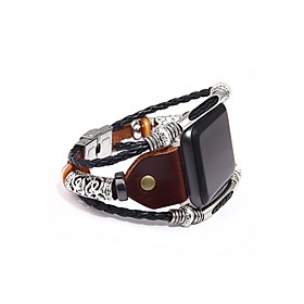 Dây Đeo Iwatch - Dây Da Đồng Hồ dành cho đồng hồ Apple Watch 38mm/40mm & 42mm/44mm SAM Leather SAMDD01