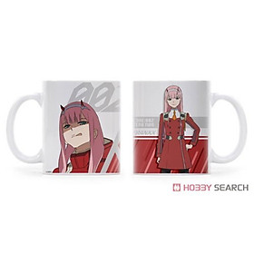 Nơi bán Cốc sứ trắng in hình DARLING IN THE FRANXX ZERO TWO anime chibi xinh xắn tiện lợi - Giá Từ -1đ