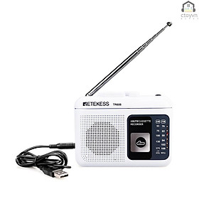 Radio mini Retekess TR606 có ăng ten kỹ thuật số