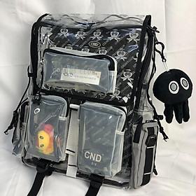 Balo CND Colkids Club SS5 nhựa Trong Suốt kèm Bạch tuột và Full Tag + giấy thơm