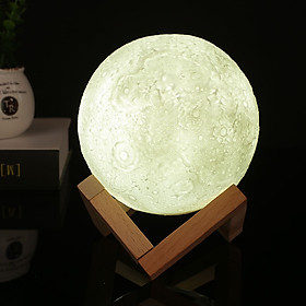 Đèn LED Hình Mặt Trăng 3D Trang Trí (400lm)
