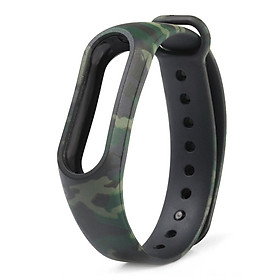 Camouflage Replacement Wristband Band Wrist Strap for Xiaomi Mi Band 2