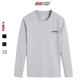 Áo Thun Nam Dài Tay 5S , Chất Liệu Supima Cotton Cao Cấp, Dày Dặn, Mềm Mại, Cực Dễ Chịu, Thấm Hút Tốt