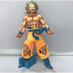 Mô Hình Figure Dragon ball 7 viên ngọc rồng songoku tóc mạ vàng 18cm