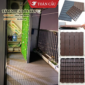 Mua Tấm nhựa lót sàn ban công 3T-HDPE kích thước 30x30x2cm