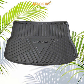 Thảm lót cốp (qd) xe ô tô LAND ROVER EVOQUE 2013-2018 nhãn hiệu Macsim chất liệu nhựa TPV cao cấp màu đen
