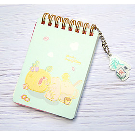 Sổ Tay Ghi Chú Gáy Lò Xo Giấy Kẻ Ngang A7 (Kích Thước 9x12cm) It was a beautiful day