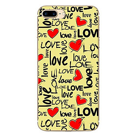 Ốp Lưng Dành Cho iPhone 7 Plus / 8 Plus Hoạt Tiết Love