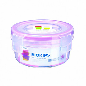 Hộp tròn chứa thực phẩm, cơm văn phòng kháng khuẩn, chịu nhiệt Komax Biokips nội địa Hàn Quốc(Asobu)