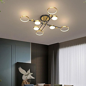 Đèn chùm LED  kiểu dáng độc đáo, hiện đại với 3 chế độ ánh sáng.