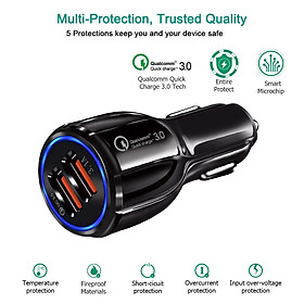 Mua Tẩu cắm sạc điện thoại trên ô tô Vinetteam CC-PD1 sạc nhanh 38W 3.1A PD cổng USB Type C kỹ thuật số QC PD - hàng chính hãng
