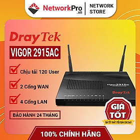 Router Draytek Vigor2915ac - Hàng Chính Hãng
