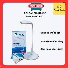 Đèn bàn sunhouse apex ape-01led - hàng chính hãng