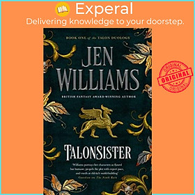 Sách - Talonsister by Jen Williams (UK edition, hardcover)