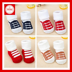 Vớ cho bé, tất cho bé gái cao hình giầy cho bé gái 0-3 tuổi cực xinh