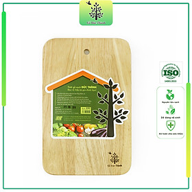 Mua Thớt gỗ chữ nhật mỏng  có lỗ treo - Gỗ Đức Thành - 02901 - Đạt chứng nhận vệ sinh an toàn thực phẩm