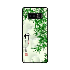Ốp Lưng in cho Samsung Galaxy Note 8 Mẫu Tranh Nền Tre - Hàng Chính Hãng