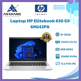 Mua Laptop HP EliteBook 630 G9 6M142PA (Core i5-1235U | 8GB | 256GB | Intel Iris Xe | 13.3 inch FHD | Win 11 | Bạc) - Hàng Chính Hãng