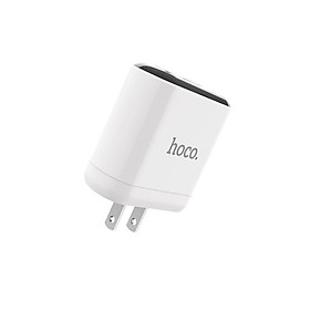 Mua Củ sạc nhanh jack cắm 2 chấu dẹp Hoco ( nhiều màu)- Hàng chính hãng