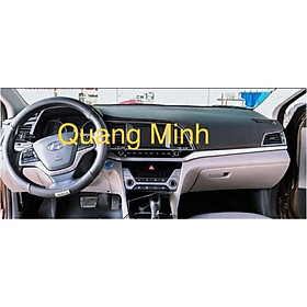 THẢM TAPLO DA VÂN CARBON dành cho Hyundai Elantra 2016-2020
