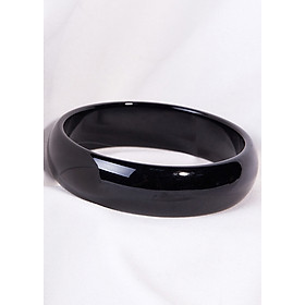 Vòng Tay Mã Não Đen Liền Khối Ngọc Quý Gemstones