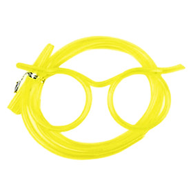 Fun Eyeglasses Eyewear Straw Crazy Design DIY Silly Transparent Funny Stylish Cartoon Gift for Kids Children Home Party