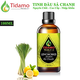 Tinh Dầu Xông Phòng Sả Chanh 100ML Nguyên Chất Nhập Khẩu - Tinh dầu Sả Chanh Giúp Bảo Vệ Sức Khỏe, Kháng Khuẩn, Đuổi Muỗi Và Thư Giãn Tinh Thần