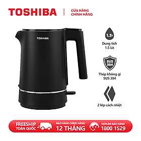 Bình Đun Siêu Tốc Toshiba KT-15DS1NV (1.5L) - Hàng Chính Hãng