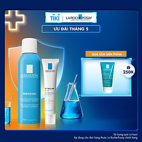 Bộ sản phẩm giảm dầu, giảm mụn ngừa thâm hiệu quả sau 12h La Roche-Posay Effaclar Duo+