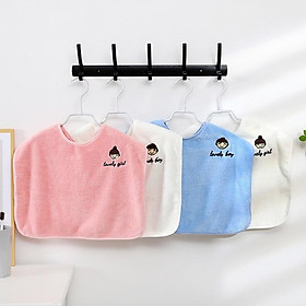 Mua Khăn lau trẻ em bé thêu khăn thấm nước bọt mẫu giáo yếm trẻ sơ sinh
